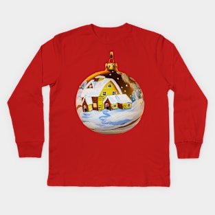 Christmas Bauble Kids Long Sleeve T-Shirt